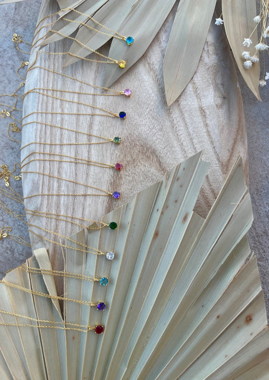 BIRTHSTONE NECKLACE