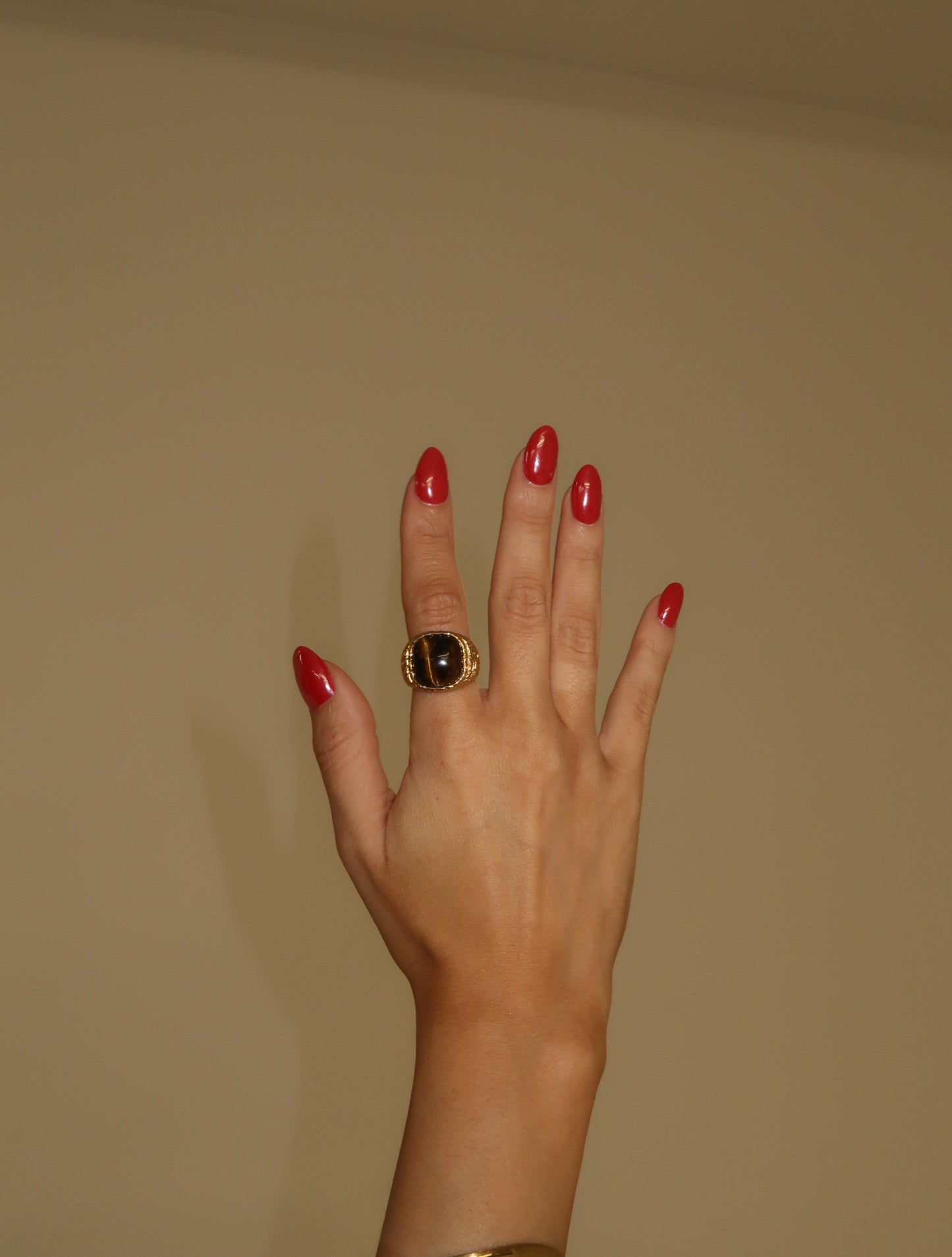 TIGER EYE VINTAGE RING