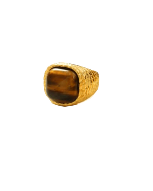 TIGER EYE VINTAGE RING