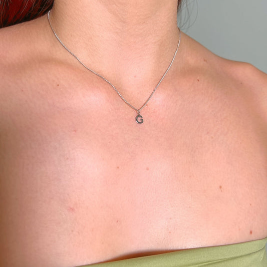 BELL MINI INITIAL NECKLACE