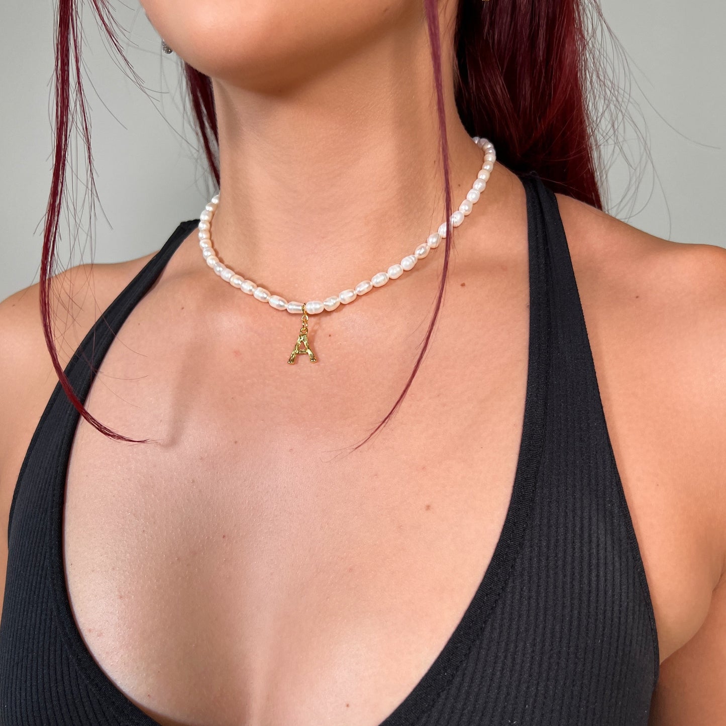 INES INITIAL NECKLACE