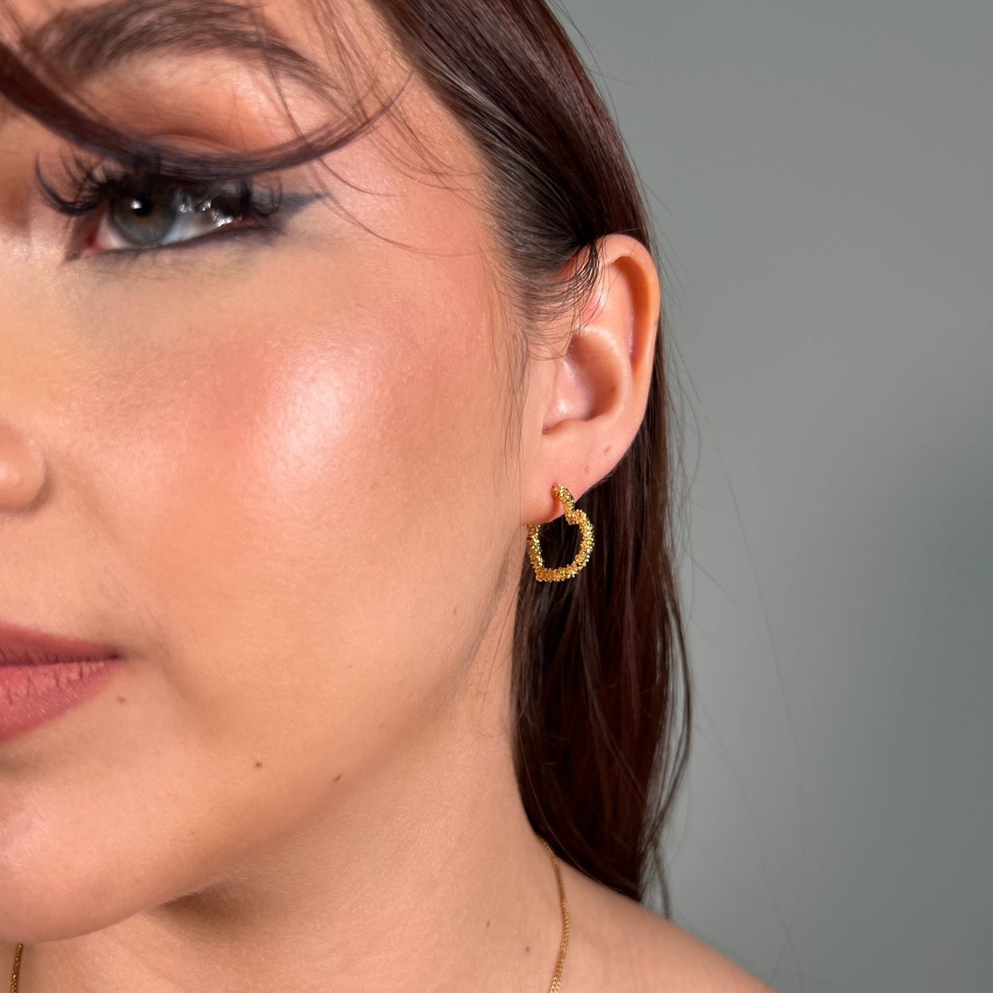 VALENTINA HEART HOOPS