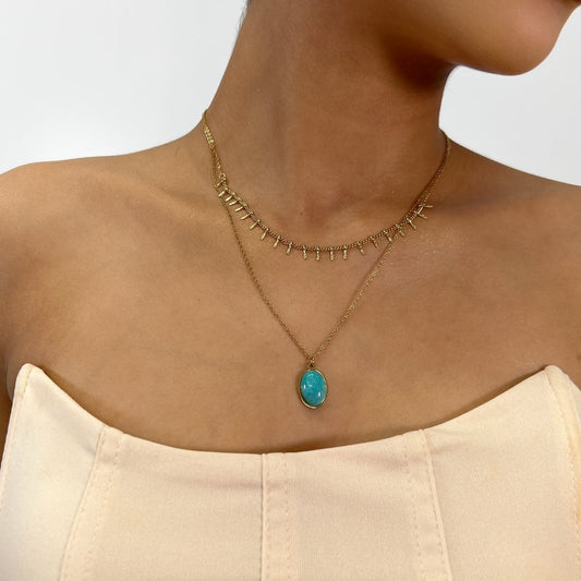 EDITH LAYERED NECKLACE