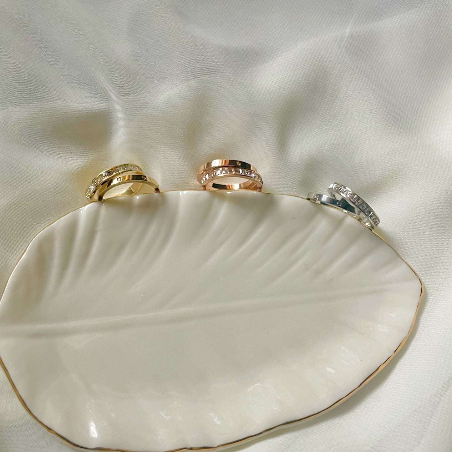 CRYSTAL DOUBLE RING