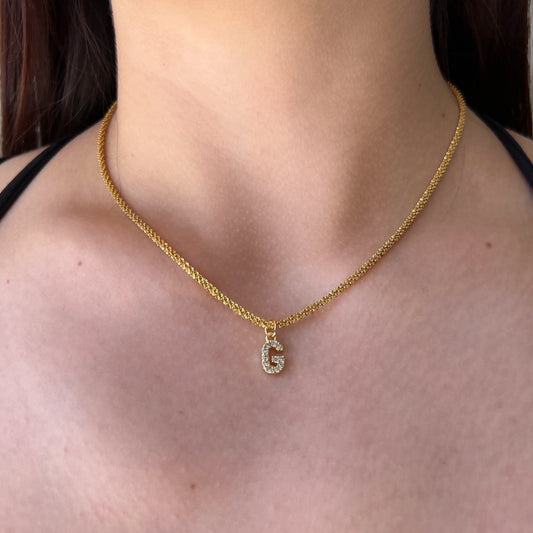 EVE INITIAL NECKLACE